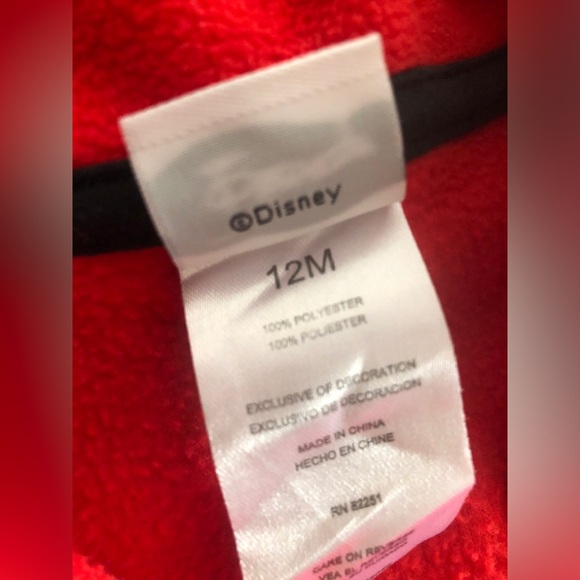 Disney Mickey Fleece Jacket Pant Set, 12 months, Mickey - Picture 5 of 8